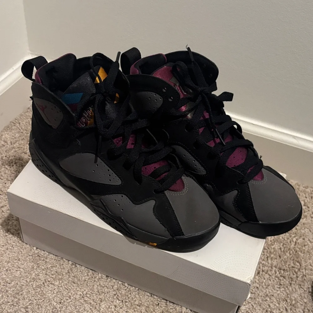 Jordan Kids Sneakers - Black and Purple - Picture 1 of 1
